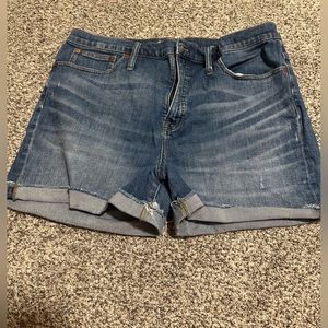 Madewell denim shorts